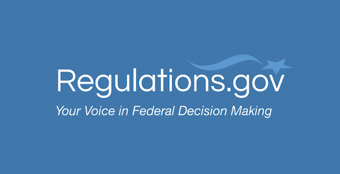 Regulations.gov banner image