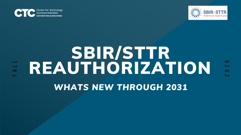 SBIRSTTR Reauthorization
